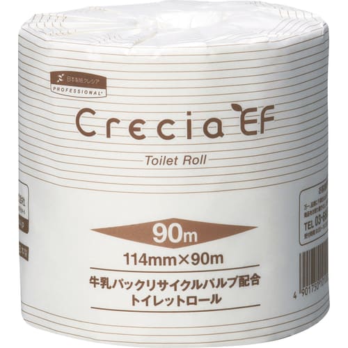 日本制纸 Crecia Crecia EF 卫生纸 90m 单张 10101 80 张