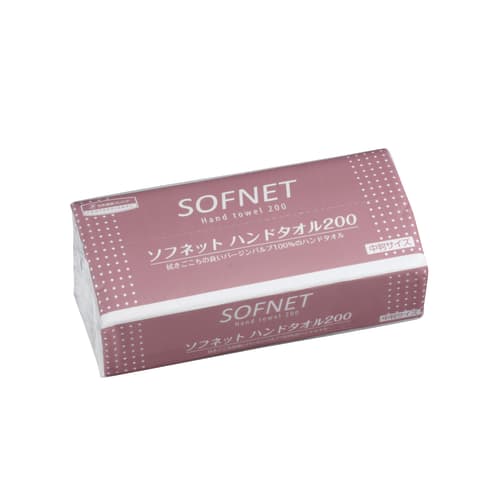 Sofnet 擦手巾 200 中号 36300 200 张 x 30 包