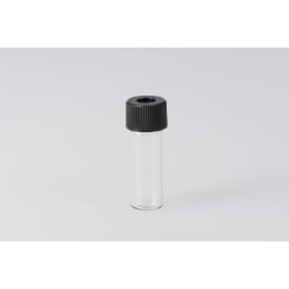 注射器小瓶 无色 SY-08 2.0mL 穿孔黑盖 带氟 PTFE/丁腈垫片 100 套 255003