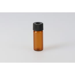 注射器小瓶 无色 SY-06 0.6mL 穿孔黑盖 带氟 PTFE/丁腈垫片 96 套 255001