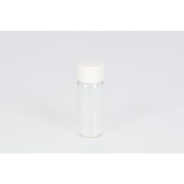 Nichiden Rika 玻璃螺口瓶 S-2 5mL 无色三聚氰胺盖 氟 PTFE/硅胶 包装套装 100 套 250207