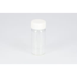 Nichiden Rika 玻璃螺口瓶 SV-30 30mL 无色 PP 盖 双氟 PTFE 填料 50 套 250460