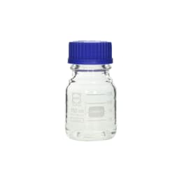 带蓝色盖的安全外套螺旋盖瓶 150mL 017280-150A