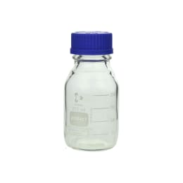 带蓝色盖的安全外套螺旋盖瓶 250mL 017280-250A