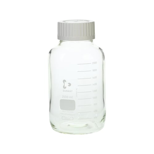 Shibata Scientific DURAN® 螺口瓶（广口）GLS-80 仅瓶 500mL 10 件 017250-5005A