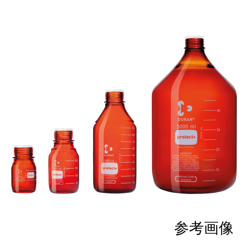 保护涂层螺旋盖瓶，棕色，仅瓶子，500mL