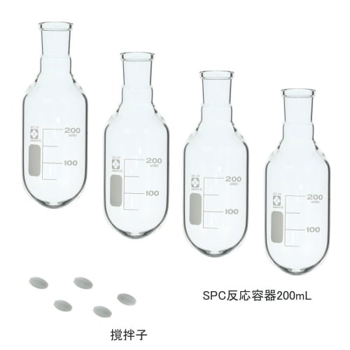 Shibata 科学玻璃套装 200mL CP-300 型，适用于 300℃ 054330-3020