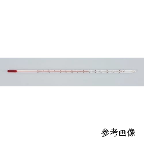 赤液精密棒状温度计 0~100℃ L300