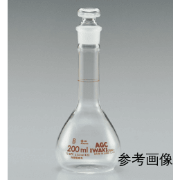 容量瓶 长方形 100mL 白色