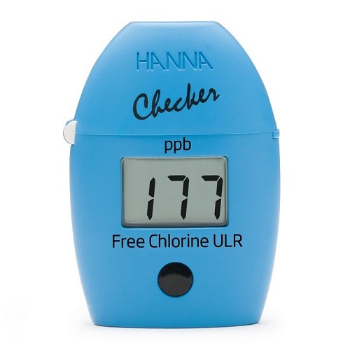 Hanna Instruments 日本数字余氯检测仪 Checker HC (游离氯 ULR) 0~500ppb HI 762