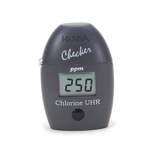 Hanna Instruments 日本数字余氯检测仪 Checker HC（总氯 UHR）0~500ppm HI 771