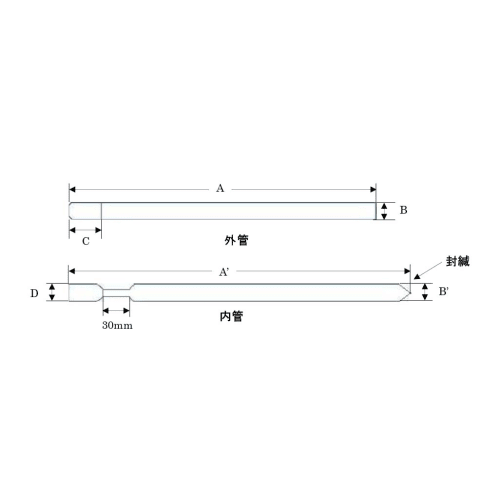 氯仿对称微量样品管 CMS-0025 1套