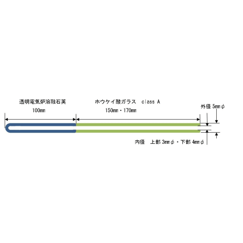 ESR样品管石英+硼硅酸盐EPW-005J