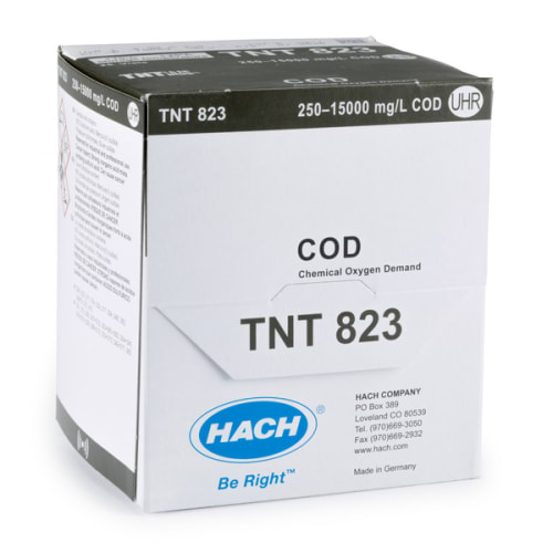 TNT823 COD 试剂 UHR TNTPLUS 25 件 毒 HACH2817