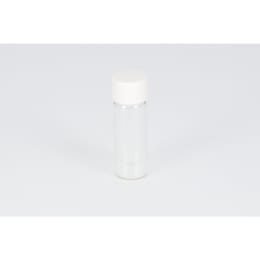 Nichiden Rika 玻璃旋盖瓶 S-1 4mL 无色三聚氰胺白盖 双氟 PTFE 填料 100 套 250126