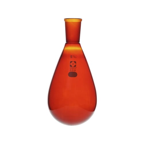 Shibata Scientific 通用滑盖烧瓶 棕色 24/40 300mL 005270-24300