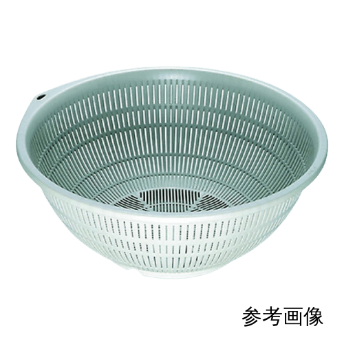 圆形漏勺 PP 30cm 灰色