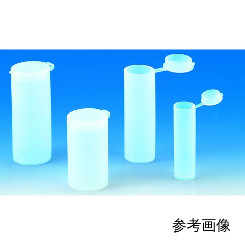 样品瓶 PE 制成 25mL 736 铰链盖型 50 件