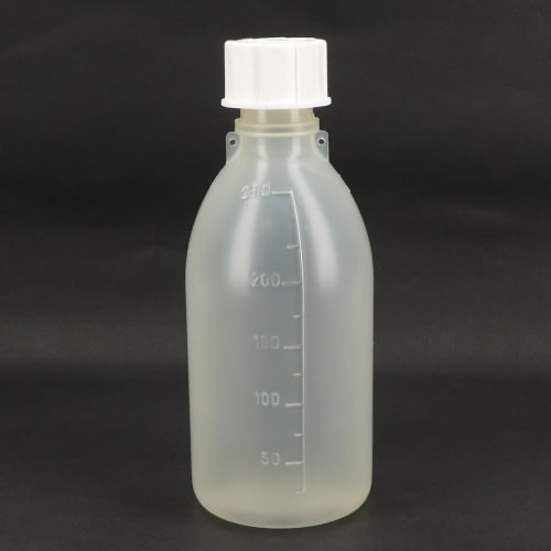 窄口瓶 PP 白色 250mL 1599 带刻度 GL25