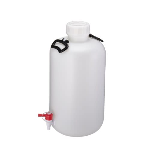 Mizuho Kasei Kogyo 带旋塞广口瓶 30L 0296