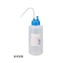 NT洗瓶B型带阀彩盖1L 颜色8 CB 钴蓝色