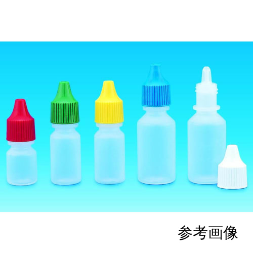 滴管瓶 LDPE 15mL 5 色瓶盖 x 5