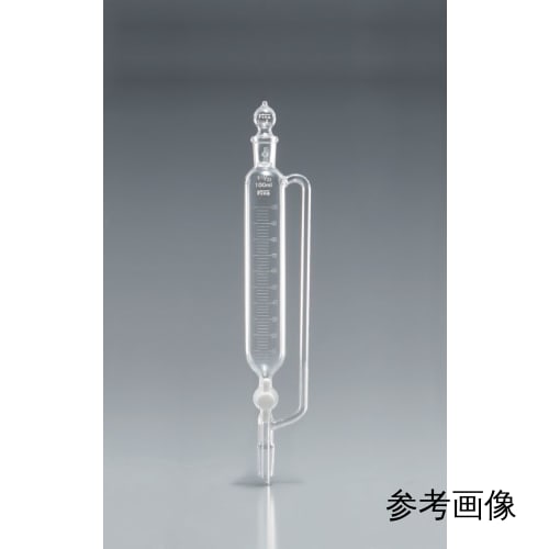 精细普通滑动圆筒分液漏斗 50mL 带侧管、球塞 15/25 下部 19/38、带刻度、带玻璃旋塞