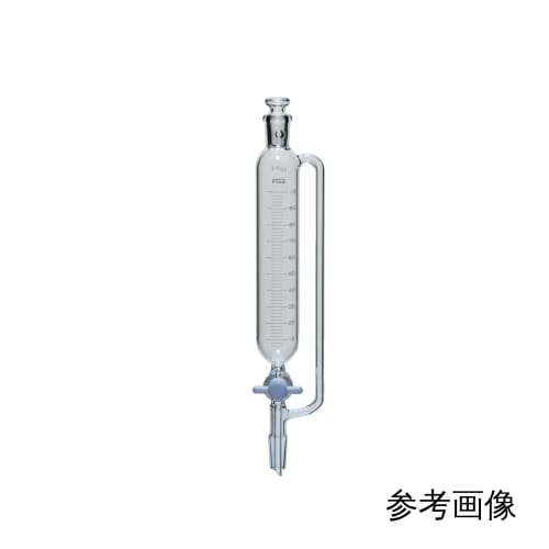 精细透明普通滑动圆柱形分液漏斗100mL带侧管平塞15/25下部19/38带刻度和PTFE旋塞