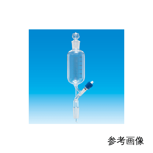 精细普通滑动圆柱形分液漏斗 100mL 带刻度 带针阀 带头塞 19/22 下部 19/38