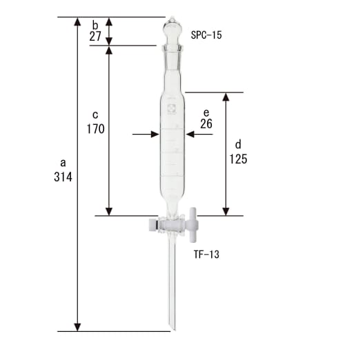 SPC分液漏斗30mL SPC15带刻度