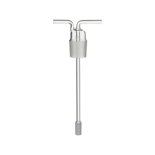 Shibata Scientific 普通橡胶气体净化瓶带圆筒过滤器 85GP250 仅中管 014650-61