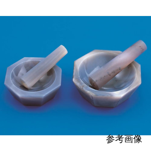 玛瑙研钵 100×80mm 带杵