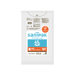 Sanipak 塑料袋 nocoo 45 升 10 张 x 80 本书