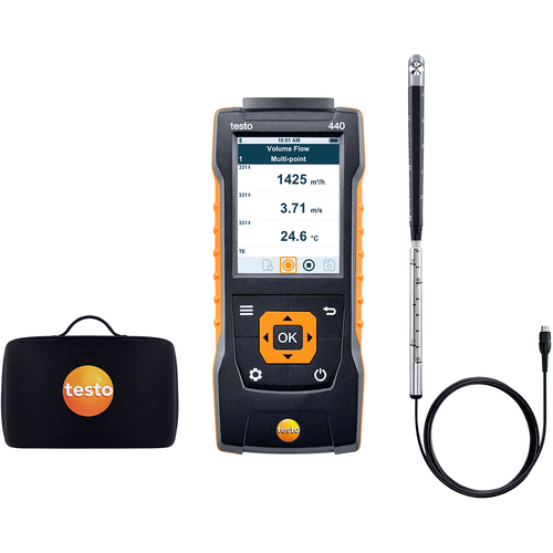 TESTO 叶片式风速计 testo 440 16mm 叶片式风速探头套件 0563 4401