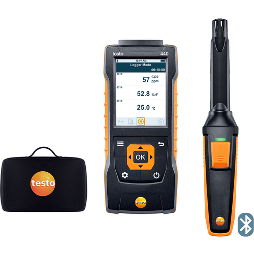 TESTO IAQ 仪表 testo 440 IAQ 探头套件（二氧化碳/温度/湿度/大气压）0563 4405