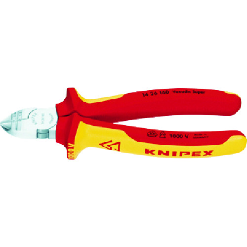 带有隔离孔1000V 160mm 1426-160的knipex nipper