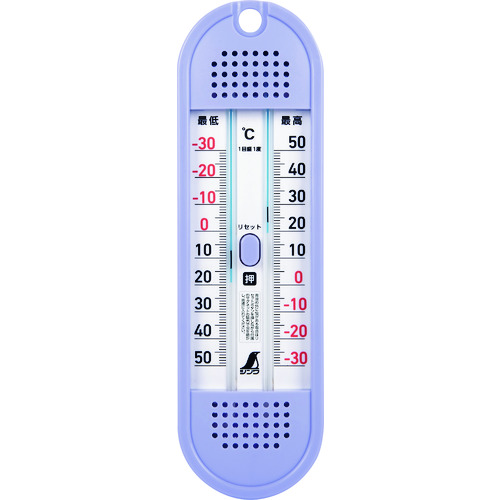 Shinwa 温度计 D-11 *大/*小一键式 72701