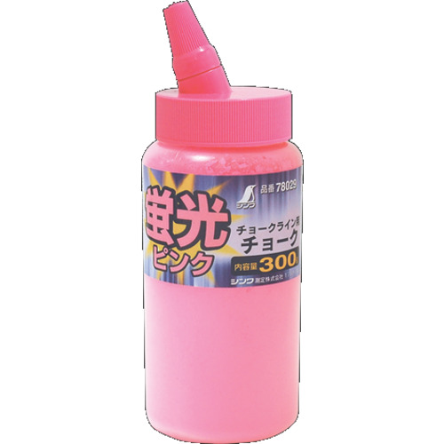 Shinwa Chalk for Handy Chalk Line 荧光粉色 300g 78029