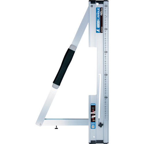 Shinwa 圆锯导尺可折叠 L 角 45 厘米公制刻度 78101