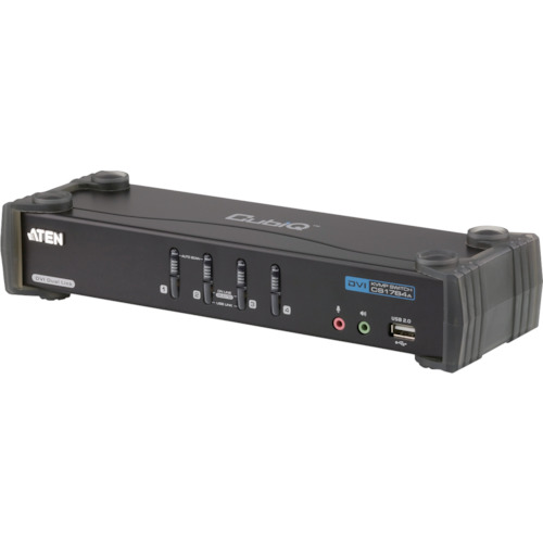 aten kvmp开关4端口 / dvi / dual link / usb2.0 Hub配备了CS1784A < / h2>