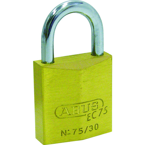 ＡＢＵＳ　真鍮南京錠　ＥＣ７５－４０　ディンプルシリンダー　同番　EC75-40-KA