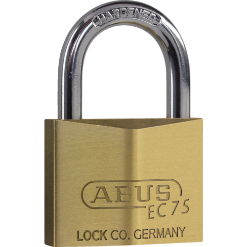 ＡＢＵＳ　真鍮南京錠　ＥＣ７５－５０　ディンプルシリンダー　バラ番　EC75-50-KD