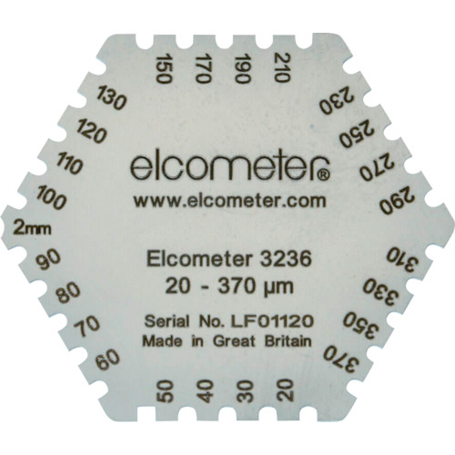 elcometer 六角形湿膜厚度计 K0003236M201