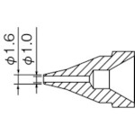 白光SS类型喷嘴/1.0mm N61-03