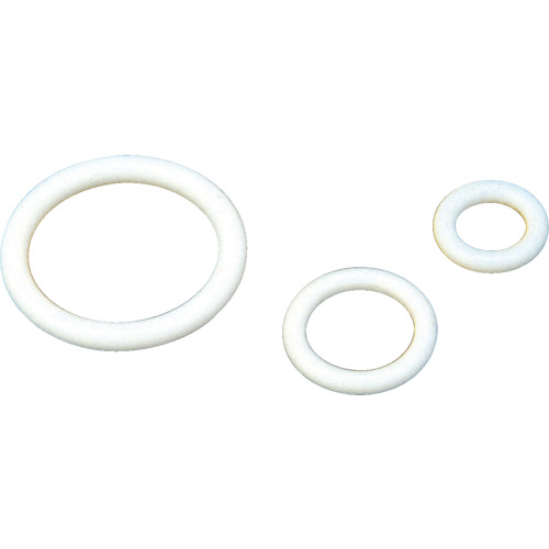 フロンケミカル　フッ素樹脂（ＰＴＦＥ）Ｏリング　Ｐ－７　（１０個入）　NR0314-002